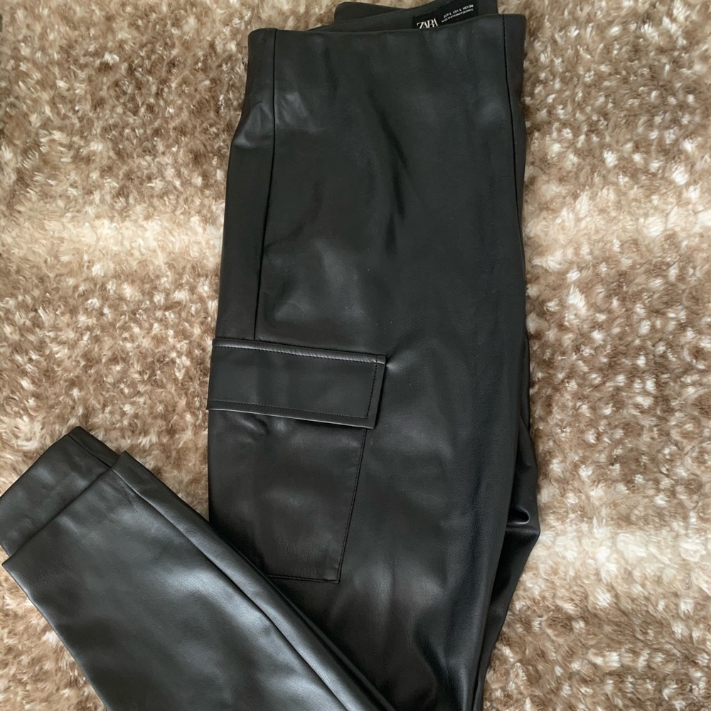 Zara Leather Pants